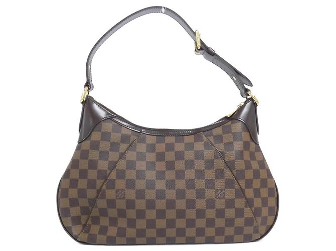 Borsa a Spalla Damier Thames GM Louis Vuitton Marrone - vista 2