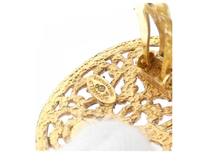Orecchini a clip in oro Chanel D'oro - vista 4