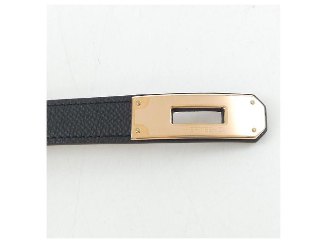 Cinturón Hermès Kelly de 18 mm Negro - vista 2