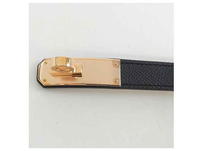 Cinturón Hermès Kelly de 18 mm Negro - vista 3
