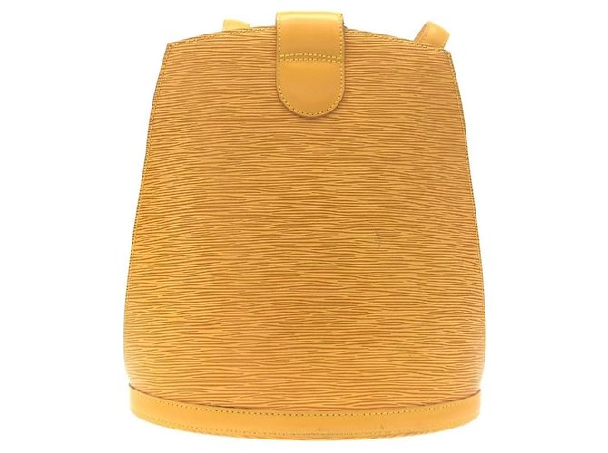 Borsa a Spalla Cluny Epi Louis Vuitton Giallo - vista 2