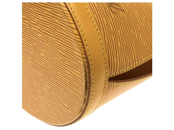 Borsa a Spalla Cluny Epi Louis Vuitton Giallo - vista 3