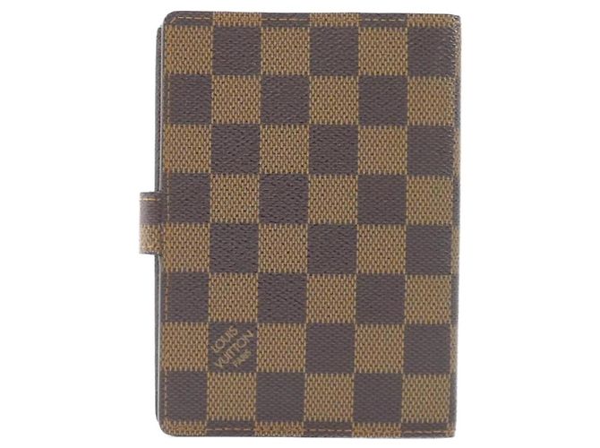 Organizer Organizzatore Agenda PM Damier Louis Vuitton Marrone - vista 2