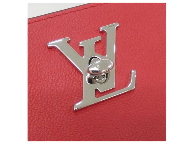 Sac à main Lockme Cabas Louis Vuitton Rouge - vue 4