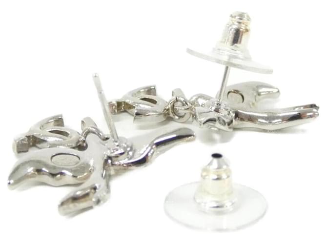 Orecchini a perno Chanel ABF759 Argento - vista 3