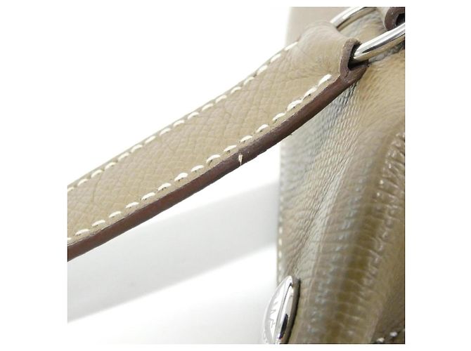 Borsa a Spalla Vid Poche Hermès Beige Taupe - vista 8