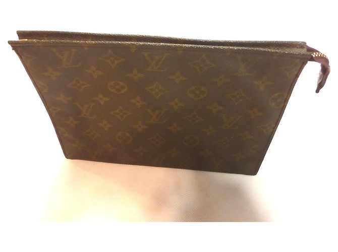 Louis Vuitton Pochette 26 Monogram Marrone - vista 2