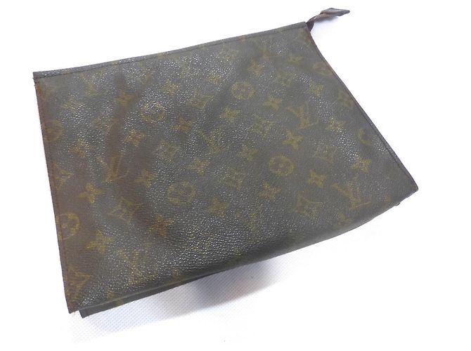 Louis Vuitton Pochette 26 Monogram Marrone - vista 7