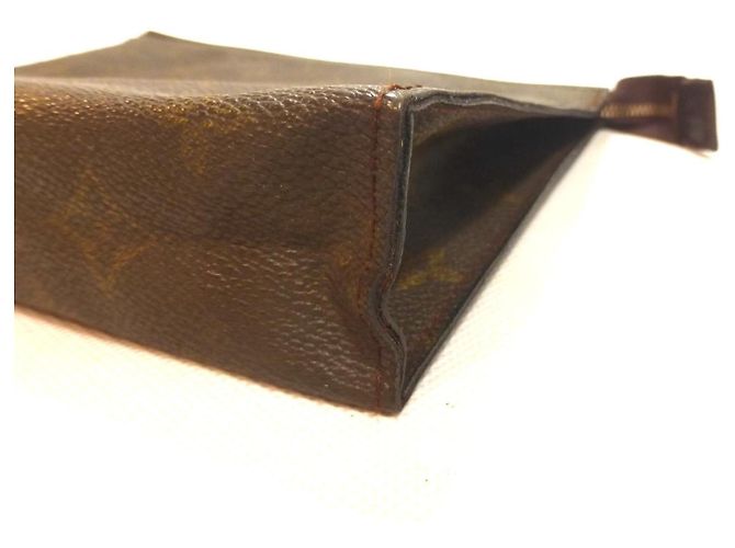 Louis Vuitton Pochette 26 Monogram Marrone - vista 8