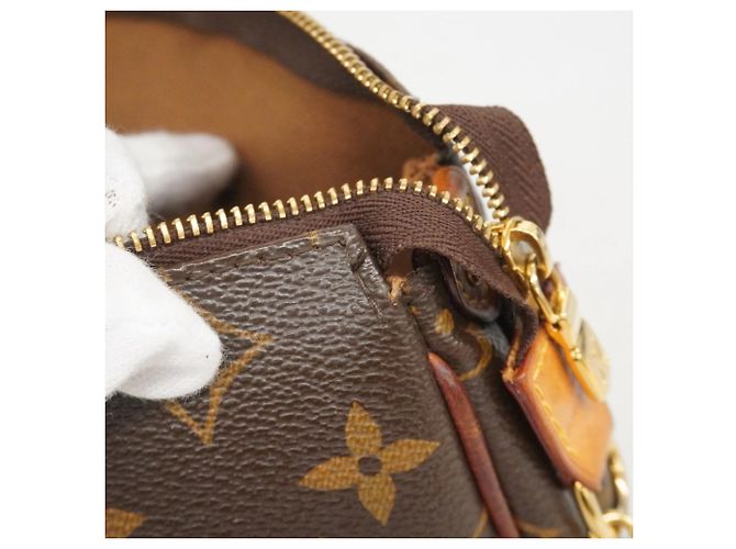 Pochette Eva Monogram Louis Vuitton Marrone - vista 12