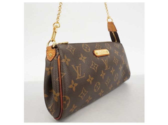 Pochette Eva Monogram Louis Vuitton Marrone - vista 2