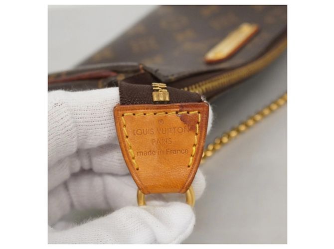 Pochette Eva Monogram Louis Vuitton Marrone - vista 5