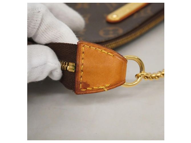 Pochette Eva Monogram Louis Vuitton Marrone - vista 9