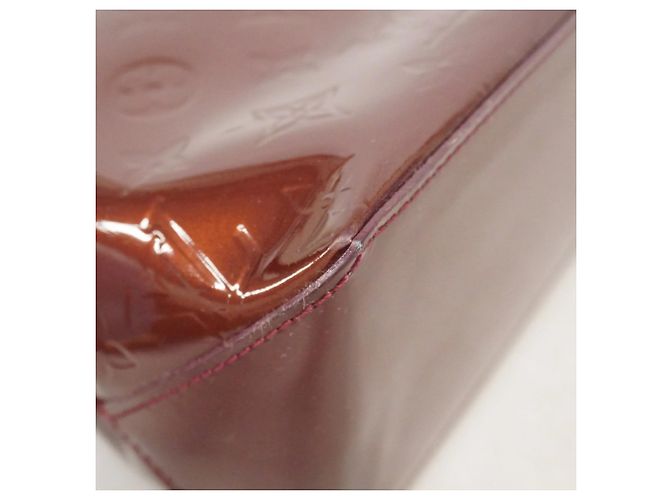 Borsa Tote Louis Vuitton Vernis Wilshire PM Rosso - vista 12
