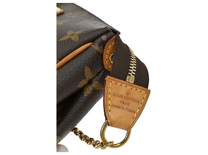 Borsa a mano Eva Louis Vuitton in tela Monogram Marrone - vista 4