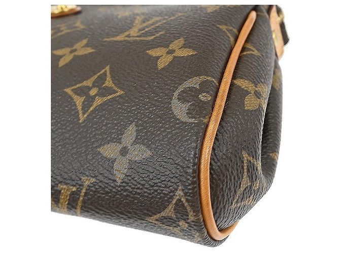 Borsa a mano Eva Louis Vuitton in tela Monogram Marrone - vista 7