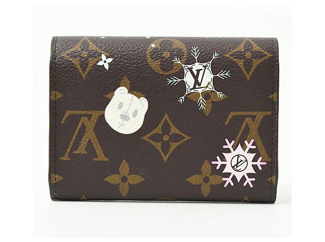 Cartera plegable Monogram Vivienne para mujer Louis Vuitton Castaño - vista 2