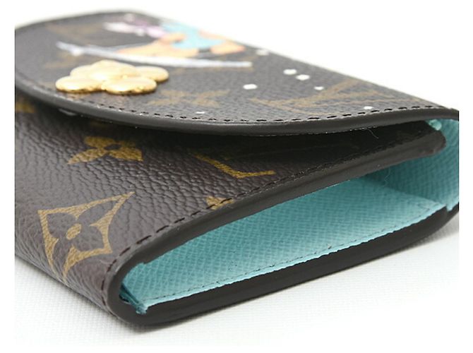 Cartera plegable Monogram Vivienne para mujer Louis Vuitton Castaño - vista 5