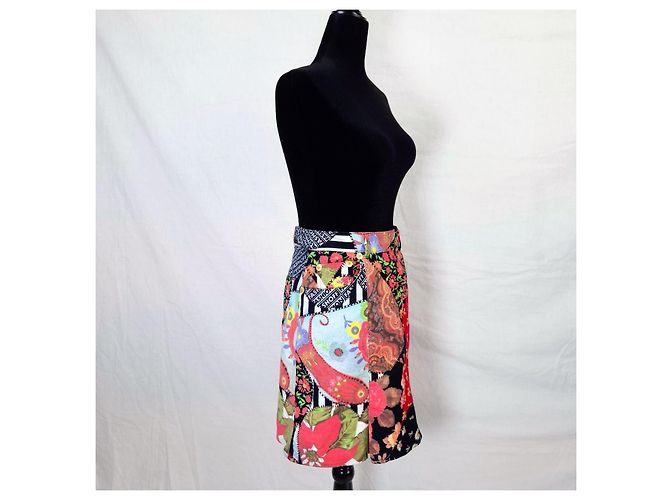 Falda Moschino 1992 Fashion Fashoff Monograma - vista 4