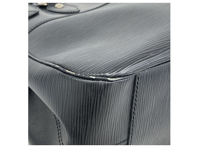 Borsa a mano Passy PM Epi di Louis Vuitton Nero - vista 6