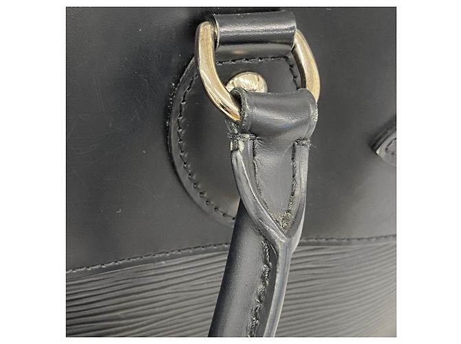 Borsa a mano Passy PM Epi di Louis Vuitton Nero - vista 8