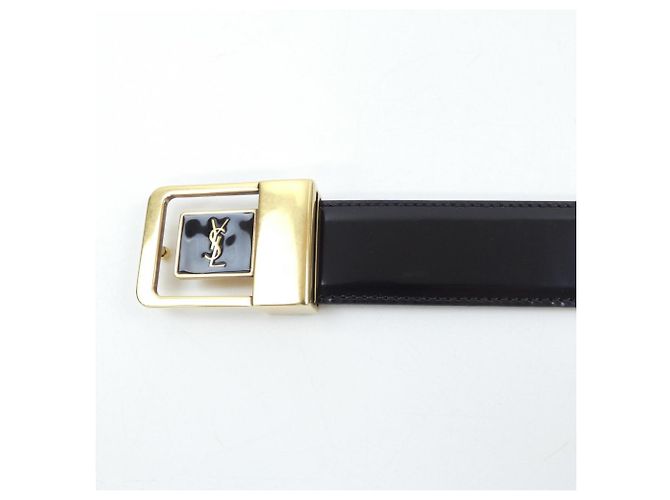 Cintura nera standard Saint Laurent Nero - vista 2