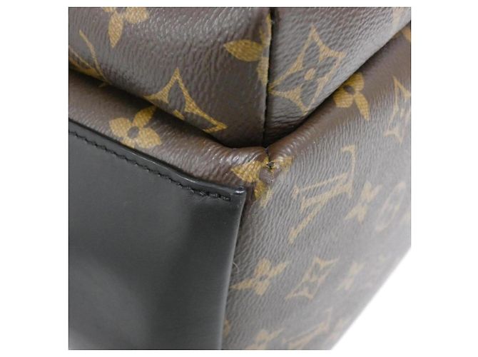 Zaino Discovery Monogram Macassar Louis Vuitton Marrone - vista 3