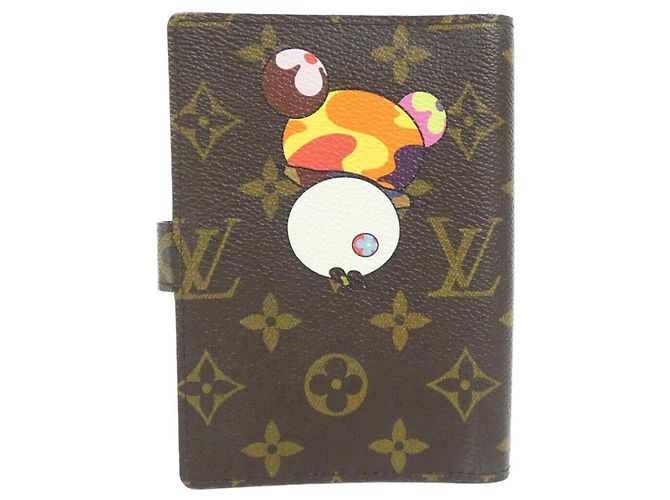 Organizer Agenda PM Monogram Panda Louis Vuitton R20011 Marrone - vista 2