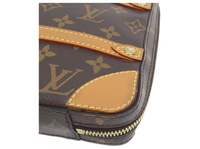 Borsa a Spalla Messenger Monogram Soft Trunk PM di Louis Vuitton Marrone - vista 3