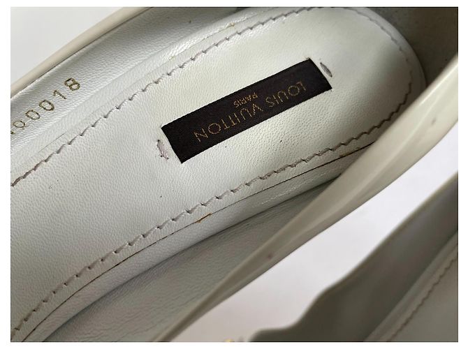 Louis Vuitton Leder High Heels Beige Größe 40 - Ansicht 12