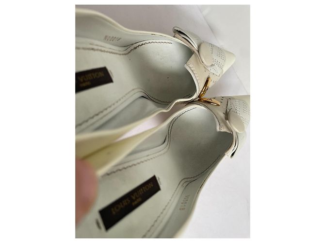 Louis Vuitton Leder High Heels Beige Größe 40 - Ansicht 13