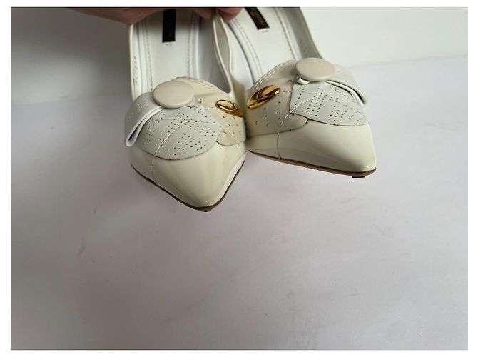 Louis Vuitton Leder High Heels Beige Größe 40 - Ansicht 5
