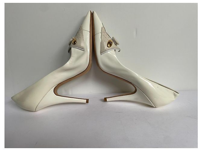 Louis Vuitton Leder High Heels Beige Größe 40 - Ansicht 7