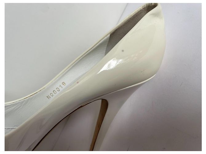 Louis Vuitton Leder High Heels Beige Größe 40 - Ansicht 8