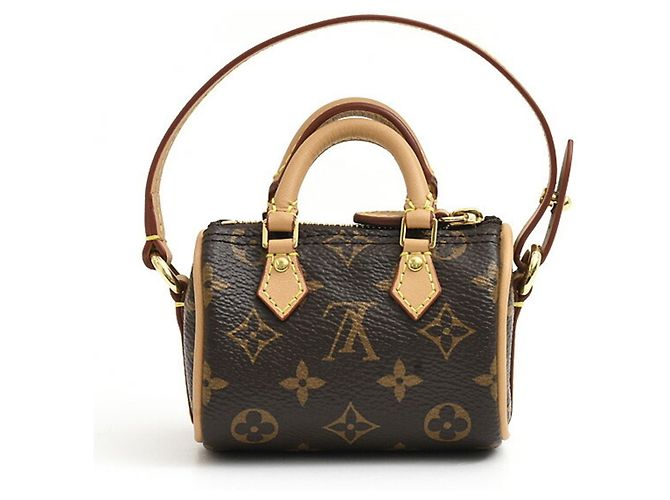 Charm per Borsa Micro Speedy Bijoux Sac Monogram Donna Louis Vuitton Marrone - vista 2