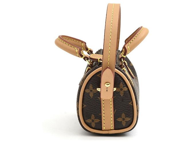 Charm per Borsa Micro Speedy Bijoux Sac Monogram Donna Louis Vuitton Marrone - vista 3