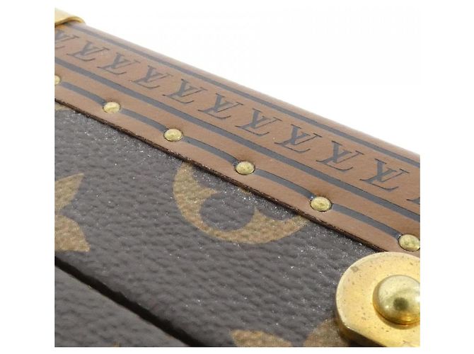 Étui à bijoux Monogram Trésor Louis Vuitton Marron - vue 4