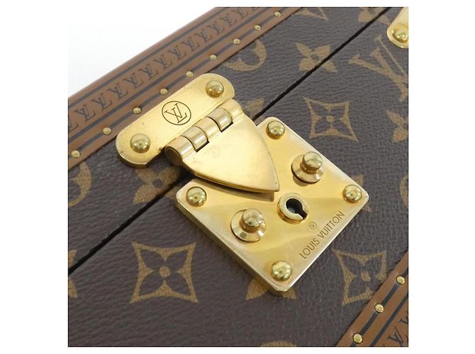 Étui à bijoux Monogram Trésor Louis Vuitton Marron - vue 5