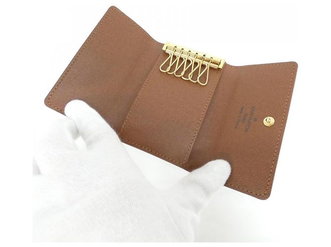 Schlüsseletui Monogram Multicle M62630 Louis Vuitton Braun - Ansicht 4