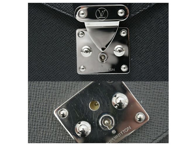 Borsa Monceau Taiga Ardoise da uomo Louis Vuitton Grigio - vista 5