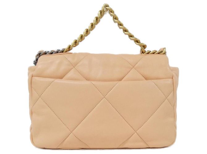Borsa a Spalla Chanel 19 Linea AS1160 Rosa Arancione - vista 2