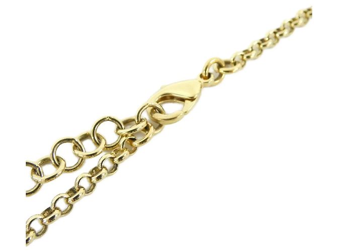 Collar Chanel ABF044 Oro y Blanco Dorado - vista 7