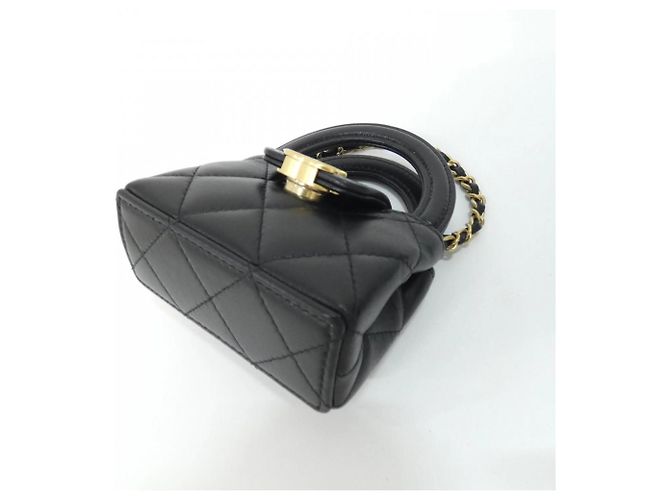 Chanel AP4991 Accessorio Borsa Charm Nero D'oro - vista 3