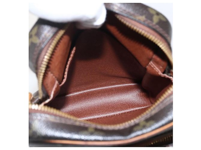 Borsa Amazone Louis Vuitton in tela Monogram Mini Marrone - vista 5