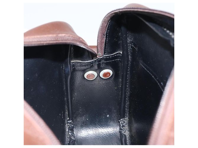 Borsa a Spalla Burberrys Nova Check in Tela Beige Oro Auth ka2309 D'oro - vista 18