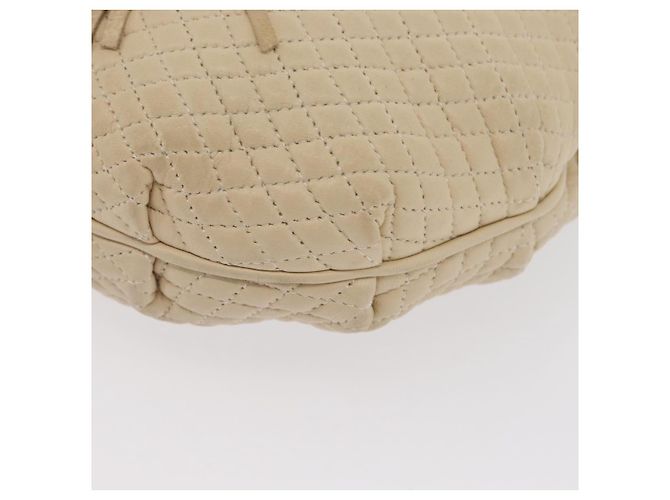 BALLY Borsa a Spalla in Pelle Avorio Oro Auth 169900 D'oro Crudo - vista 11