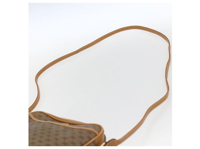 Gucci Borsa a spalla Micro GG Supreme in PVC Beige Oro Auth BA10759 D'oro - vista 8