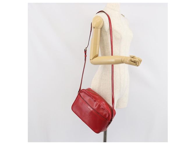 LOUIS VUITTON Borsa a Spalla Epi Trocadero 27 Rossa M52317 LV Auth BA10627 Rosso - vista 23