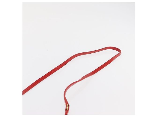 Bolso Miu Miu de cuero patentado 2 en 1 Rojo Dorado Auth 169803 Roja - vista 10
