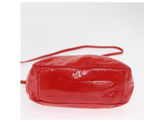 Bolso Miu Miu de cuero patentado 2 en 1 Rojo Dorado Auth 169803 Roja - vista 11